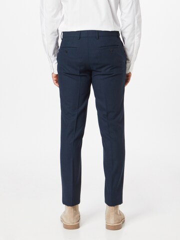 ESPRIT Slimfit Business-colbert in Blauw