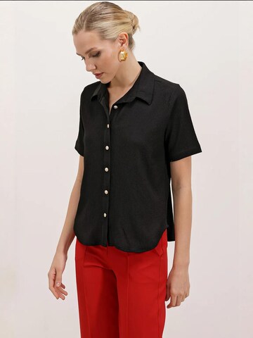 Bigdart Bluse in Schwarz