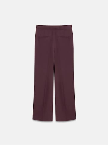 DilvinWide Leg/ Široke nogavice Hlače - crvena boja