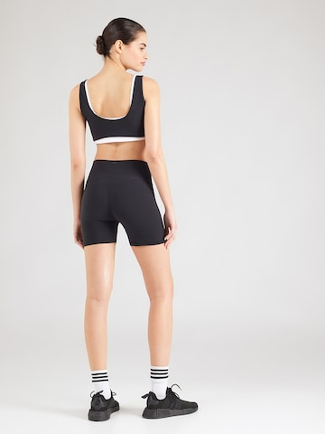 Abercrombie & Fitch Skinny Sportsbukser 'STUDIOFLEX' i sort