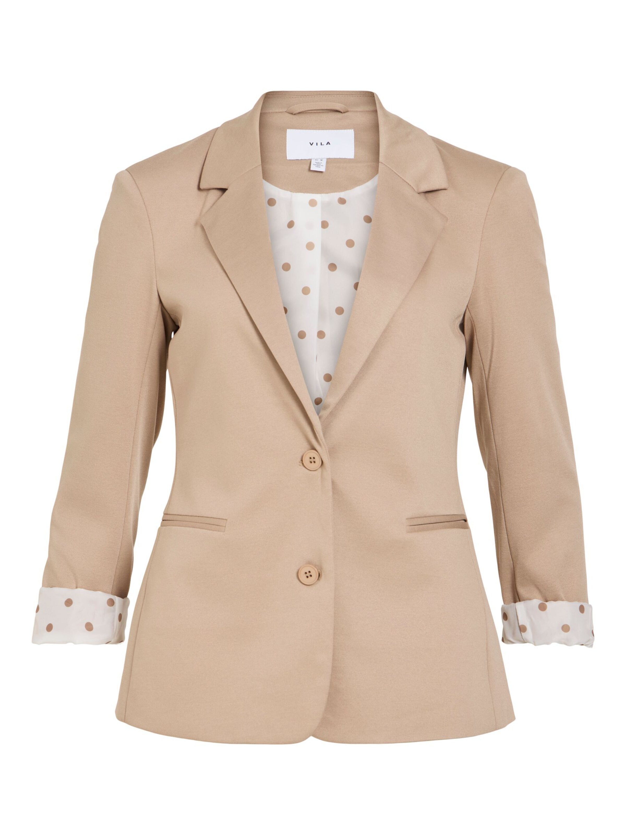 Blazer 'VISaga' di VILA in beige: frontale