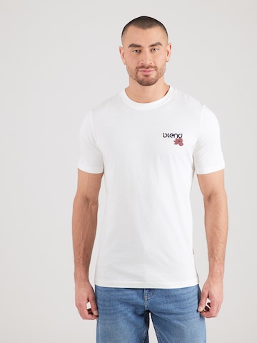 BLEND Tričko 'BHKENAN' - Zelená: predná strana