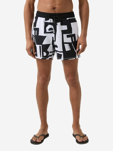 Bogner Fire + Ice Swimming shorts 'Nelson' in Black: front