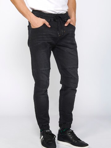 KOROSHI Slimfit Jeans in Zwart