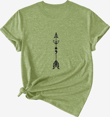 T-shirt GORHEY en vert : devant