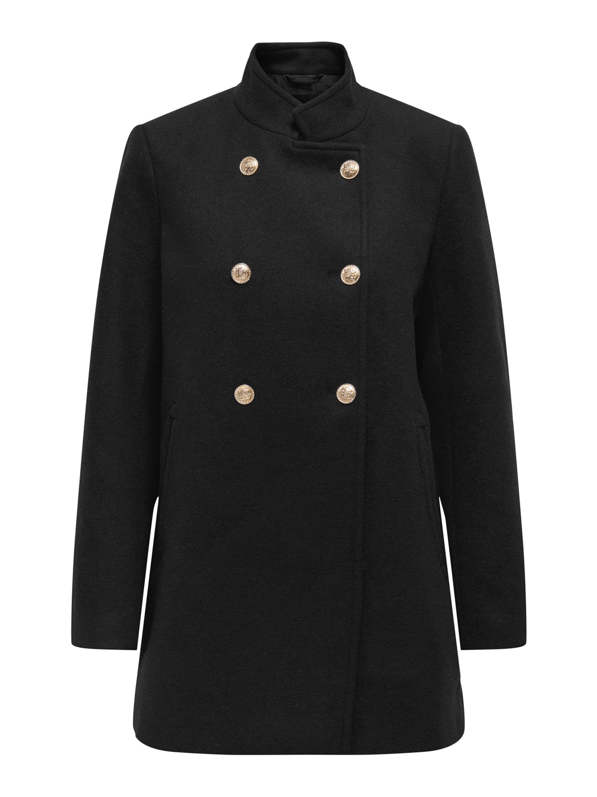 Palton de primăvară-toamnă 'ONLANNIE' de la ONLY pe negru: față