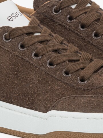 Baskets basses '117-02' Estro en marron