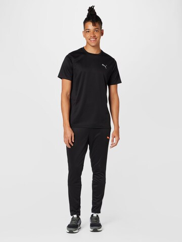 PUMA Tapered Workout Pants in Black