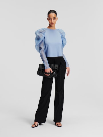 Camicia da donna di Karl Lagerfeld in blu