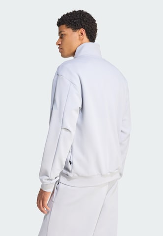 ADIDAS SPORTSWEAR Sportsweatjacke 'Soft Lux' in Grau