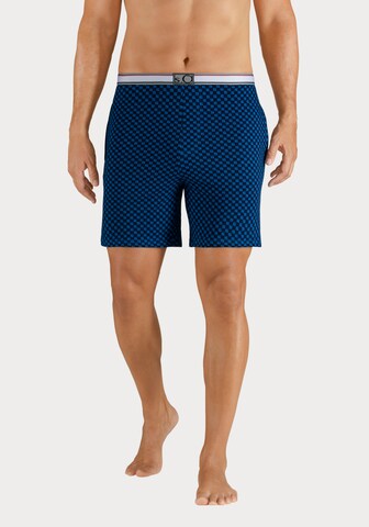 s.Oliver Pyjamabroek in Blauw: voorkant