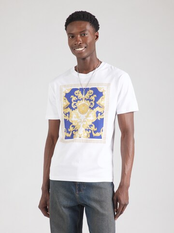 19V69 ITALIA T-shirt 'Rafael' i vit: framsida