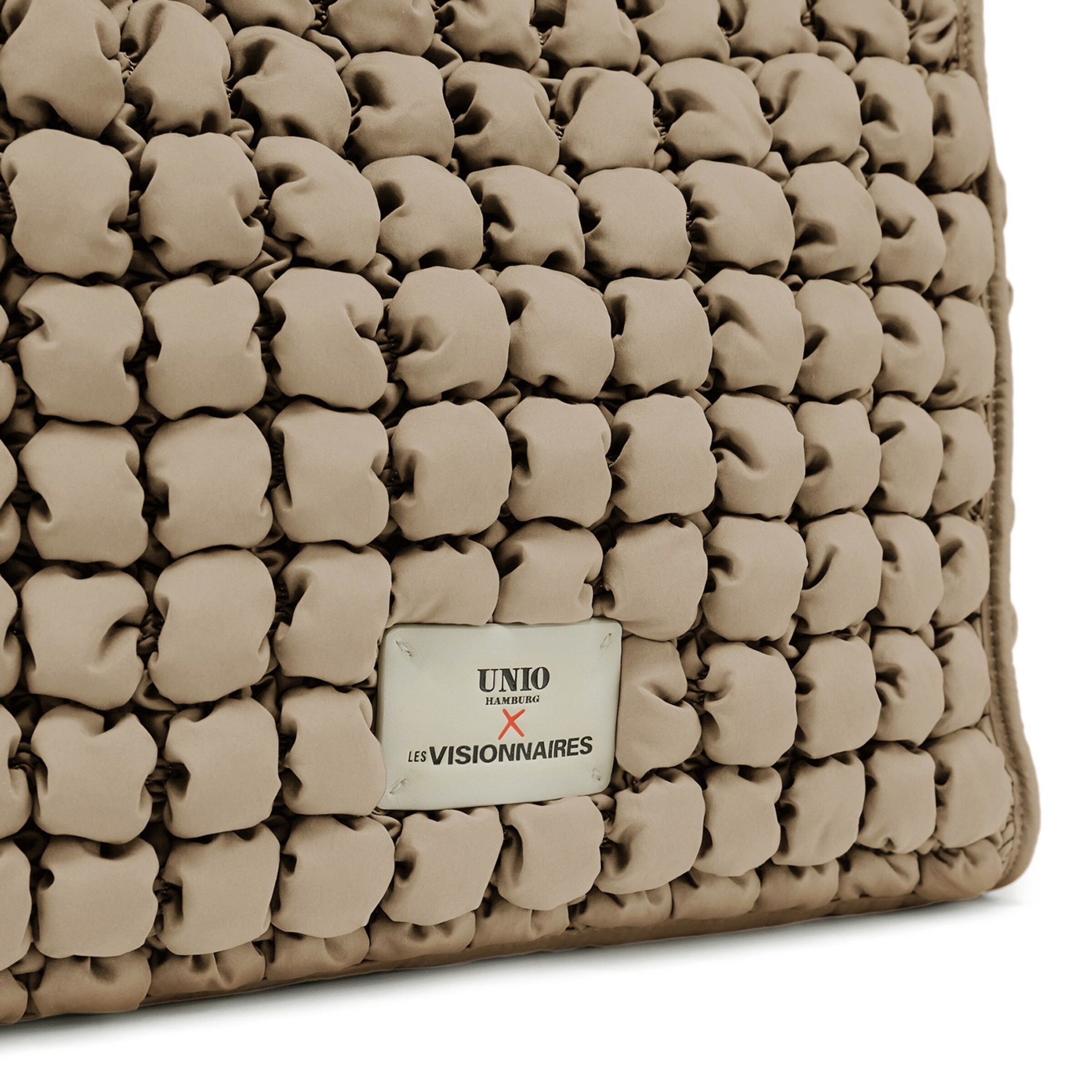 Les Visionnaires Schultertasche 'Unio' in Beige