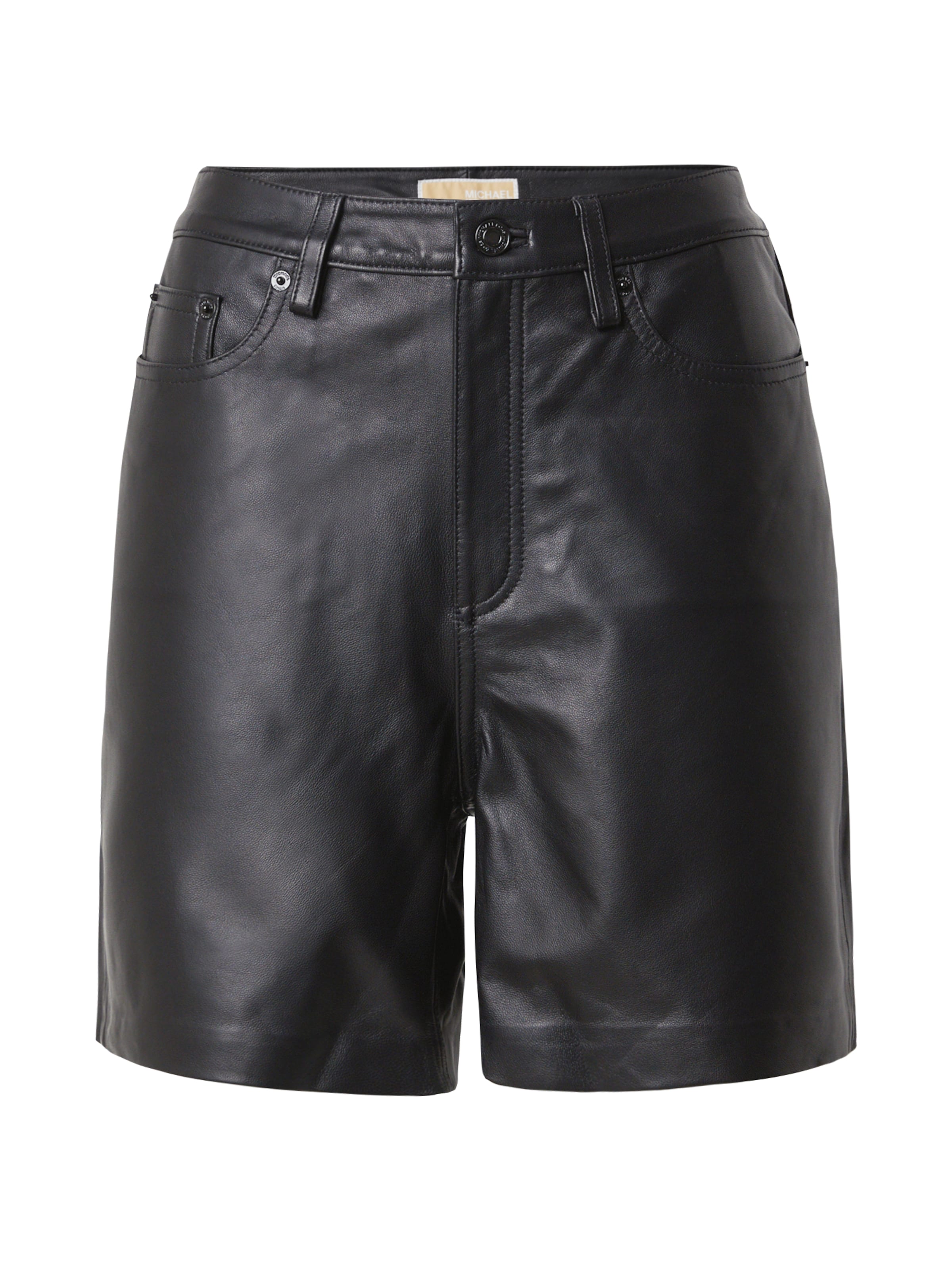 MICHAEL Michael Kors Normální Kalhoty – černá: přední strana