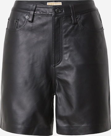 juoda MICHAEL Michael Kors Standartinis Kelnės: priekis