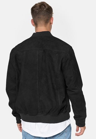 INDICODE JEANS Between-Season Jacket 'Maddoc' in Black