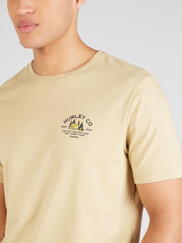 Hurley - Camiseta funcional en beige