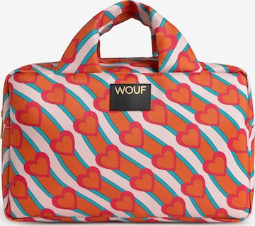 Trousses de toilette 'Daily' Wouf en orange : devant