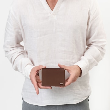 Redolz Wallet 'Essentials' in Brown: front