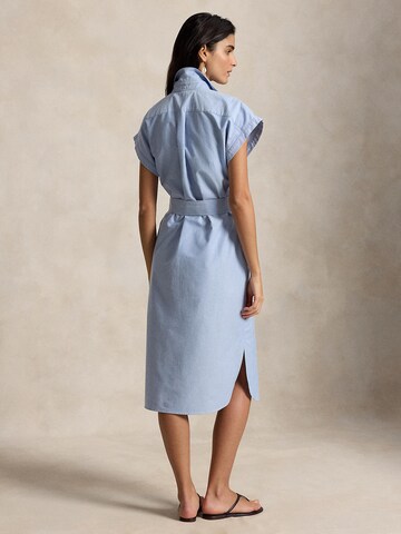 Polo Ralph Lauren Skjortklänning i blå