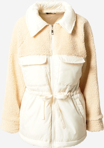 Trendyol Between-season jacket in Beige: front