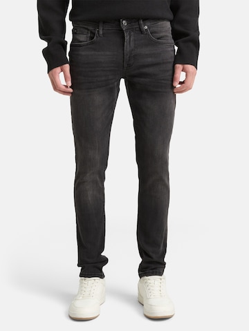 TOM TAILOR DENIM Скинни Джинсы 'Culver' в Черный