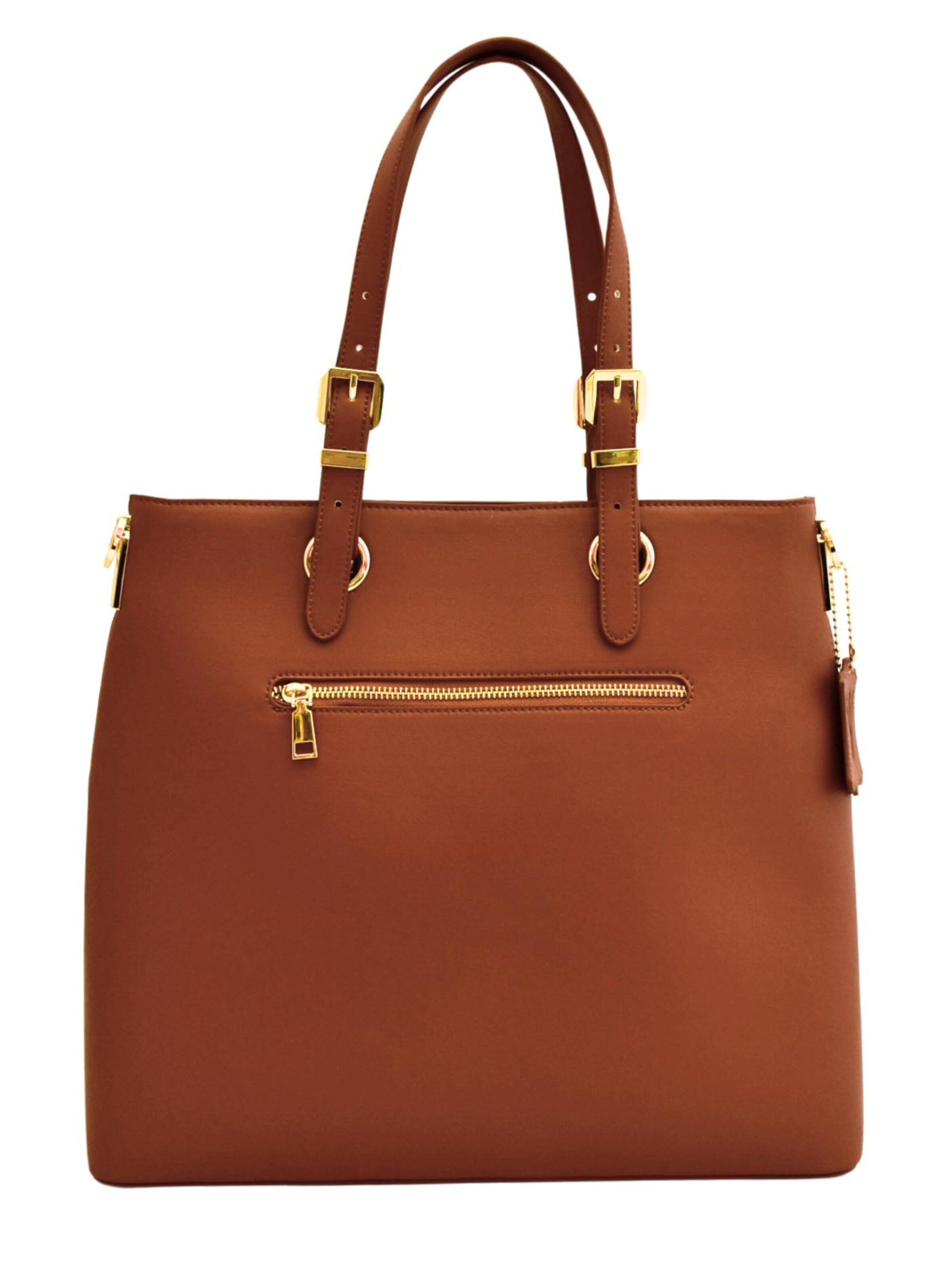 BMB BAGS Handbag 'Aundrey' in Brown
