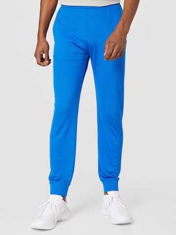 Effilé Pantalon de sport J.Lindeberg en bleu : devant