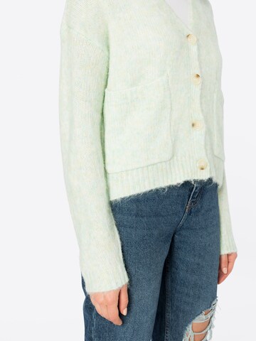 PIECES Knit Cardigan 'Aggie' in Blue