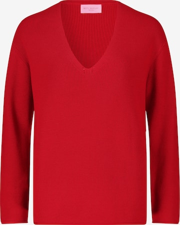 Pull-over Betty Barclay en rouge : devant