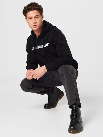 JACK & JONES - Sweatshirt 'Remember' em preto