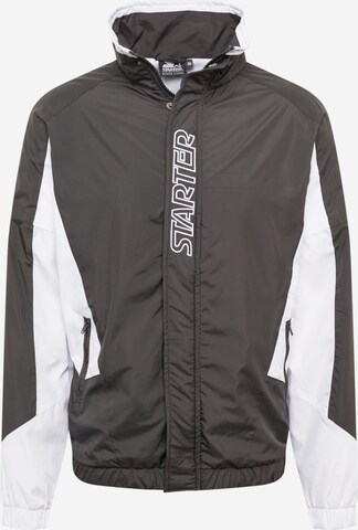 Starter Black Label Between-Season Jacket in Grey: front