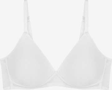 TRIUMPH Triangel BH ' Soft Sensation ' in Wit: voorkant