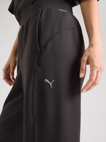 PUMA regular Παντελόνι φόρμας 'Cloudspun' σε μαύρο