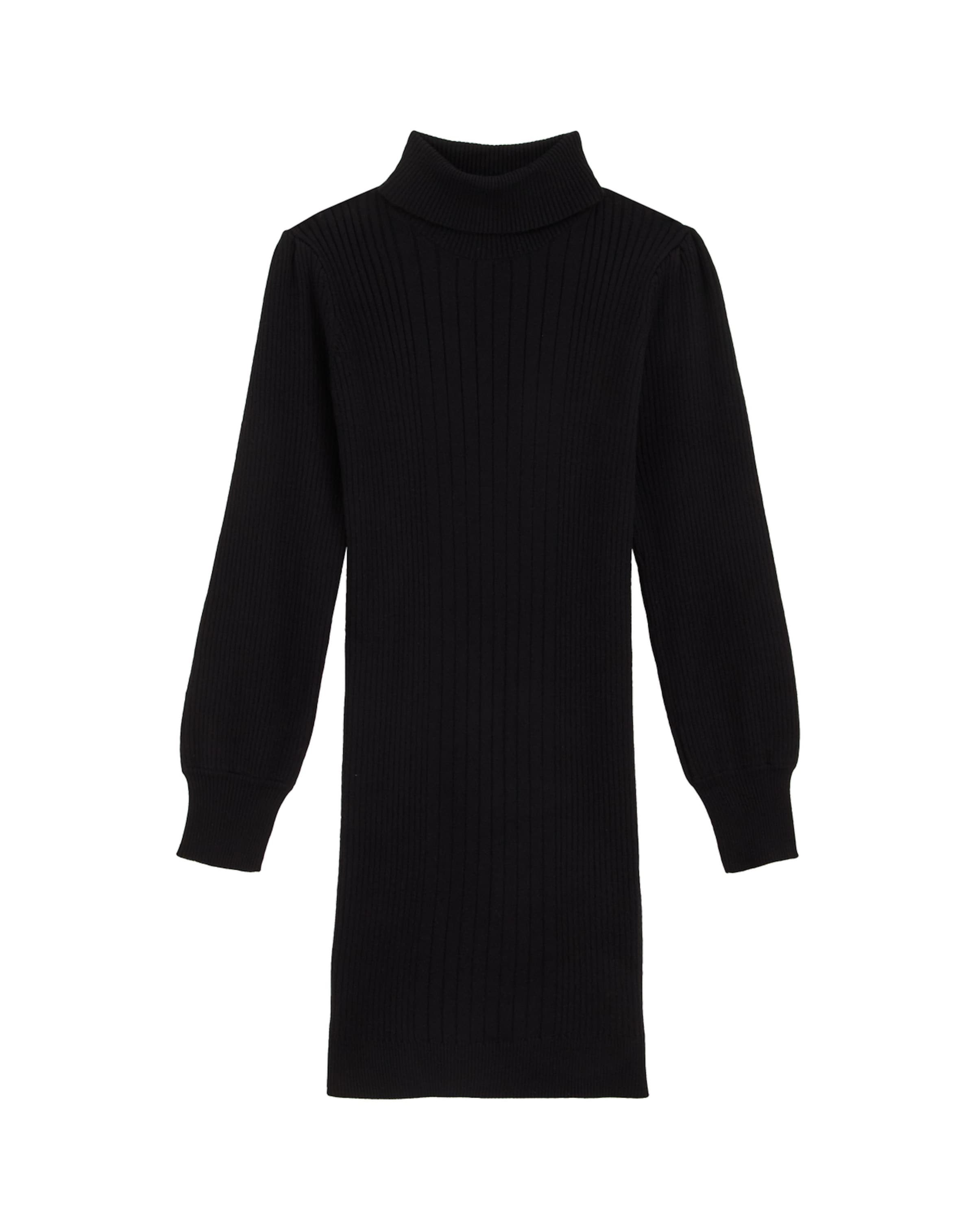 WE Fashion Kleit, värv must: eest vaates