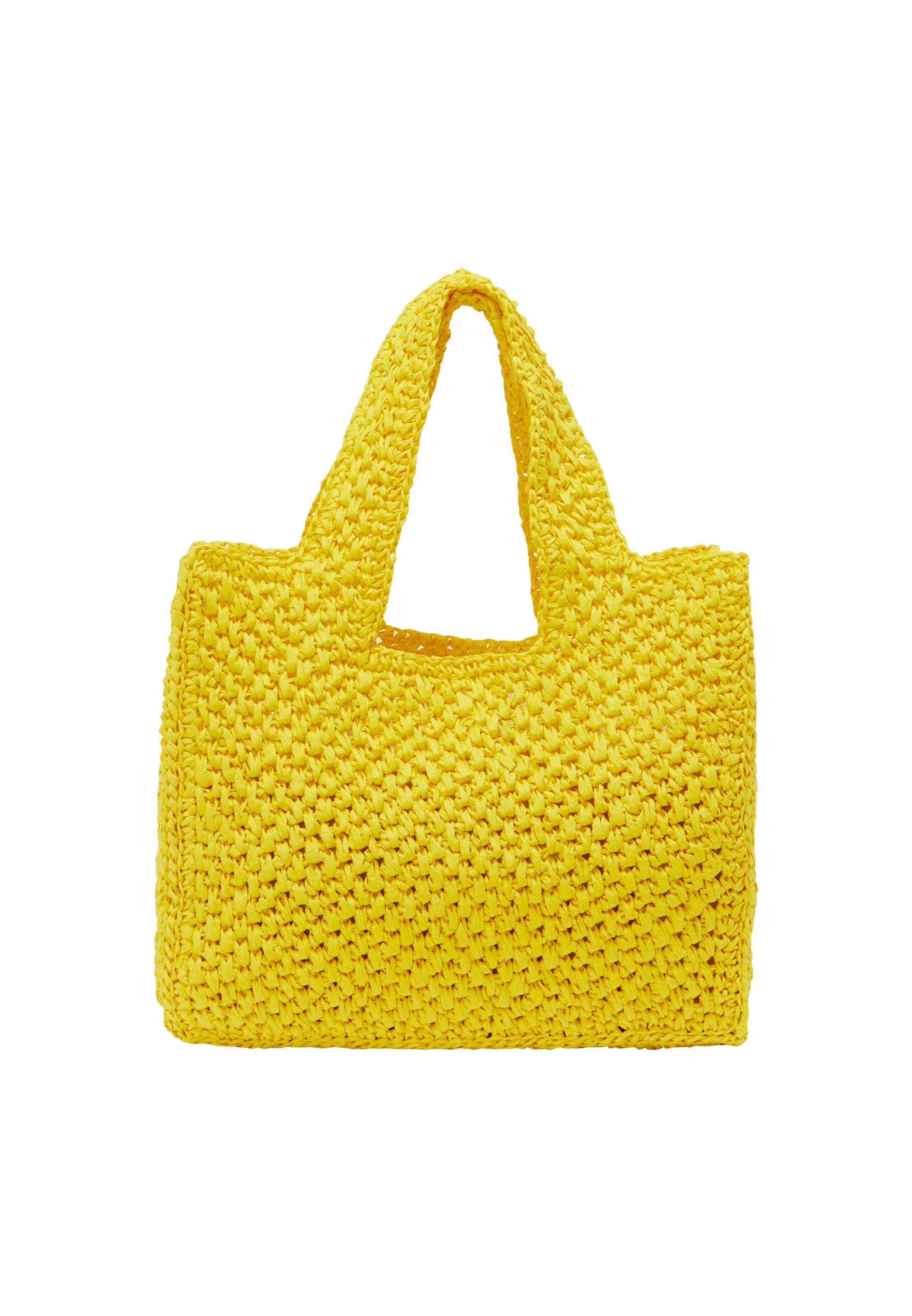 Geantă de plajă de la usha FESTIVAL pe galben: față