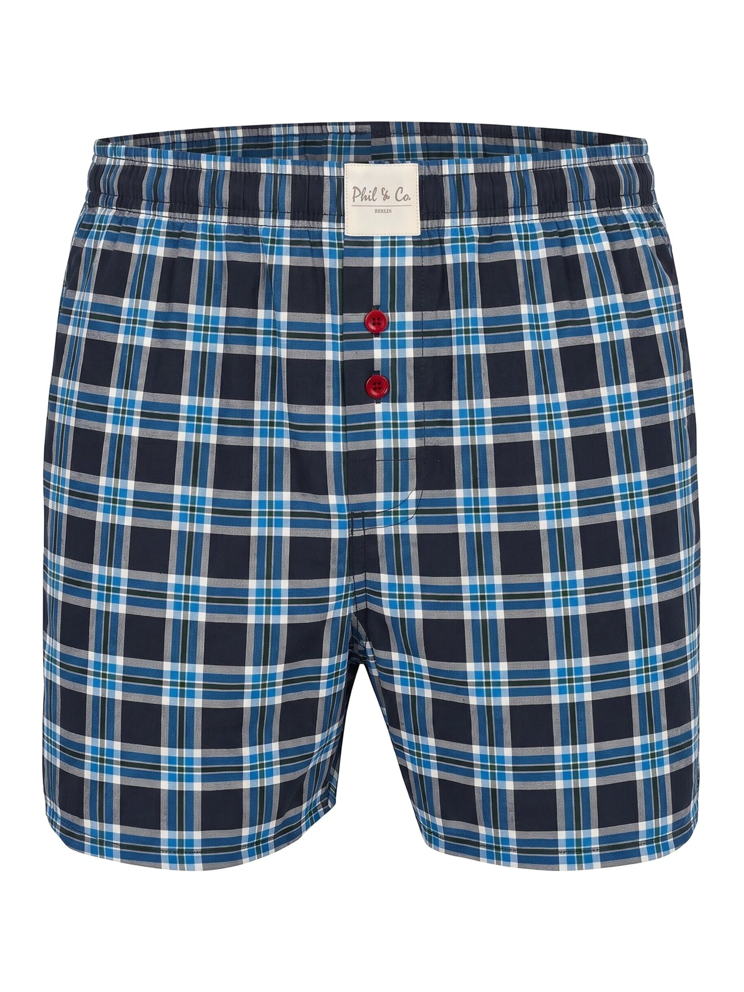 Phil & Co. Berlin Boxershorts 'Phil & Co. Berlin Men's Woven Boxers 12 Pack – Loose Fit Boxer Shorts – 60% Cotton & 40% Polyester – Breathable, Wrinkle-Resistant & Easy Care' in Gemengde kleuren