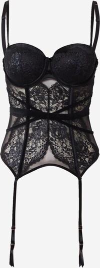 Hunkemöller Corset en negro, Vista del producto