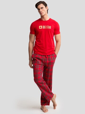 Pantaloncini da pigiama 'Senminis' di BIG STAR in rosso