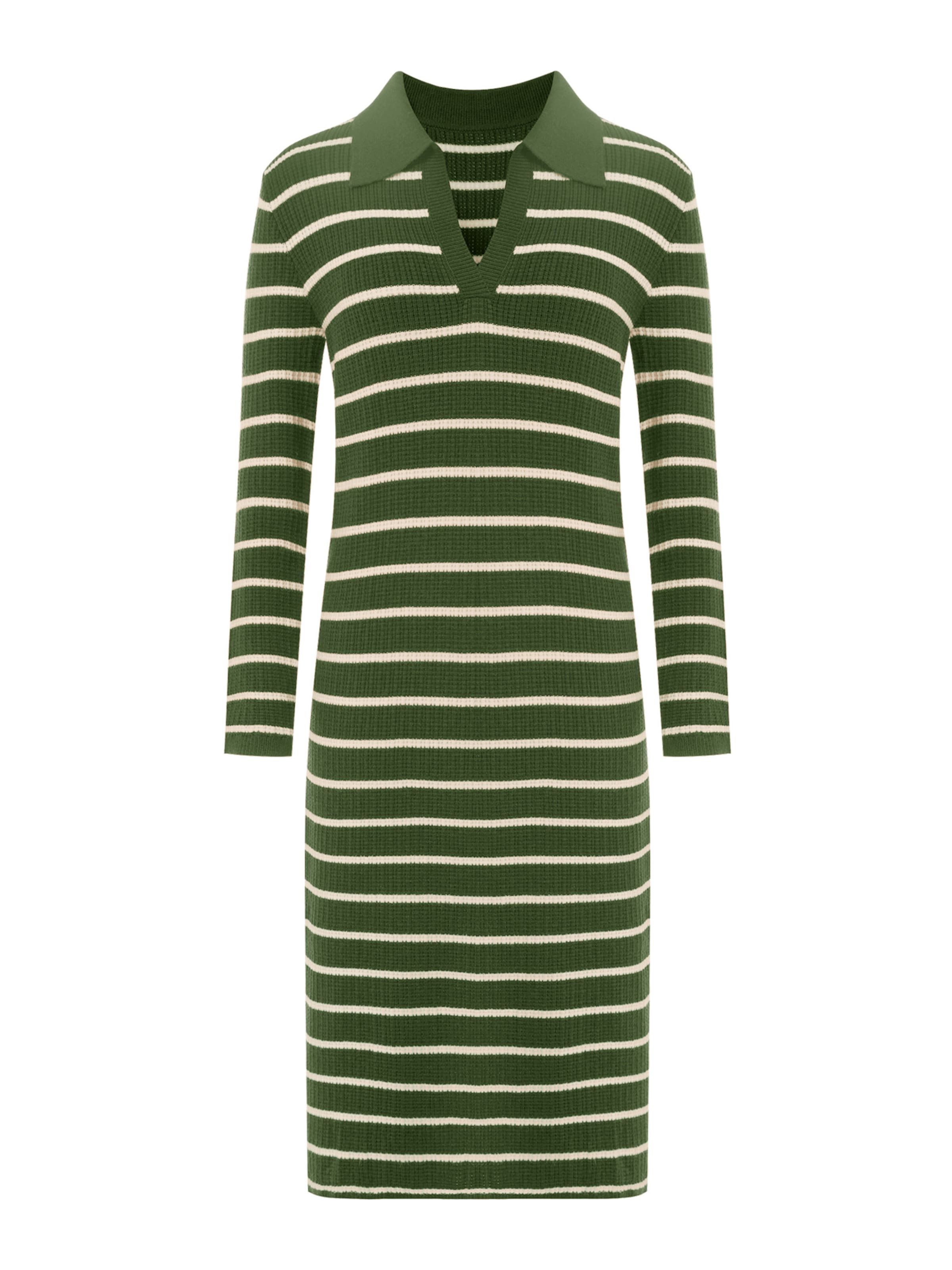 Abito in maglia di Imily Bela in verde: frontale