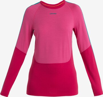 ICEBREAKER Performance Shirt in Pink: front