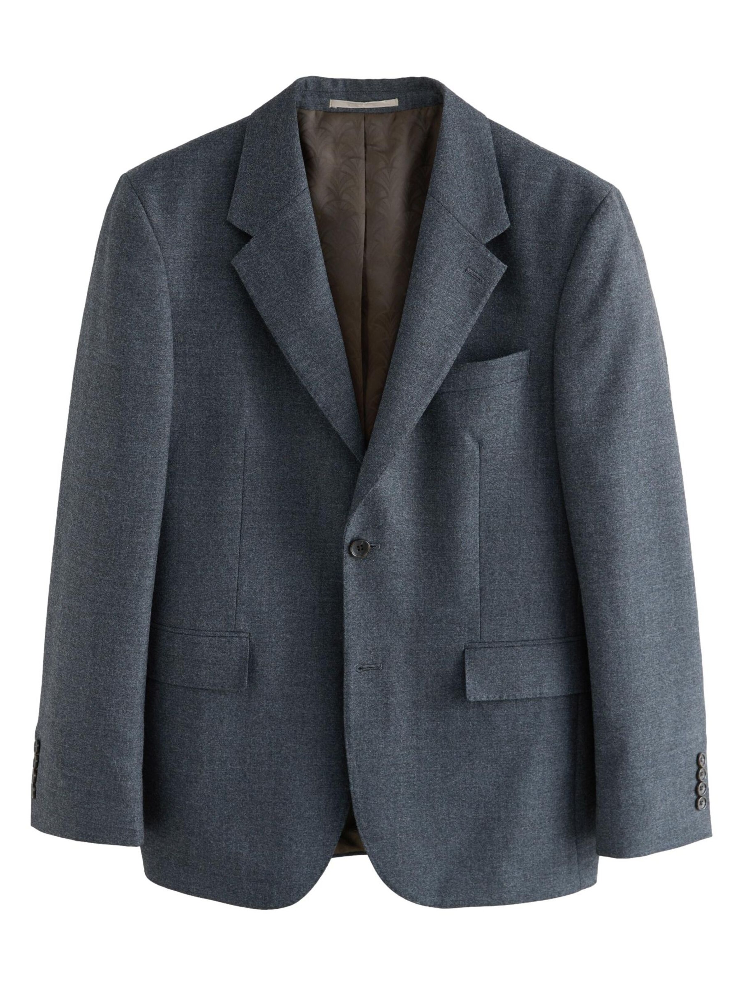 Next Slim Fit Sakko in Blau: Vorderseite