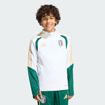 ADIDAS PERFORMANCE Funktionsshirt 'Italien 26 Tiro' in Weiß: Vorderseite