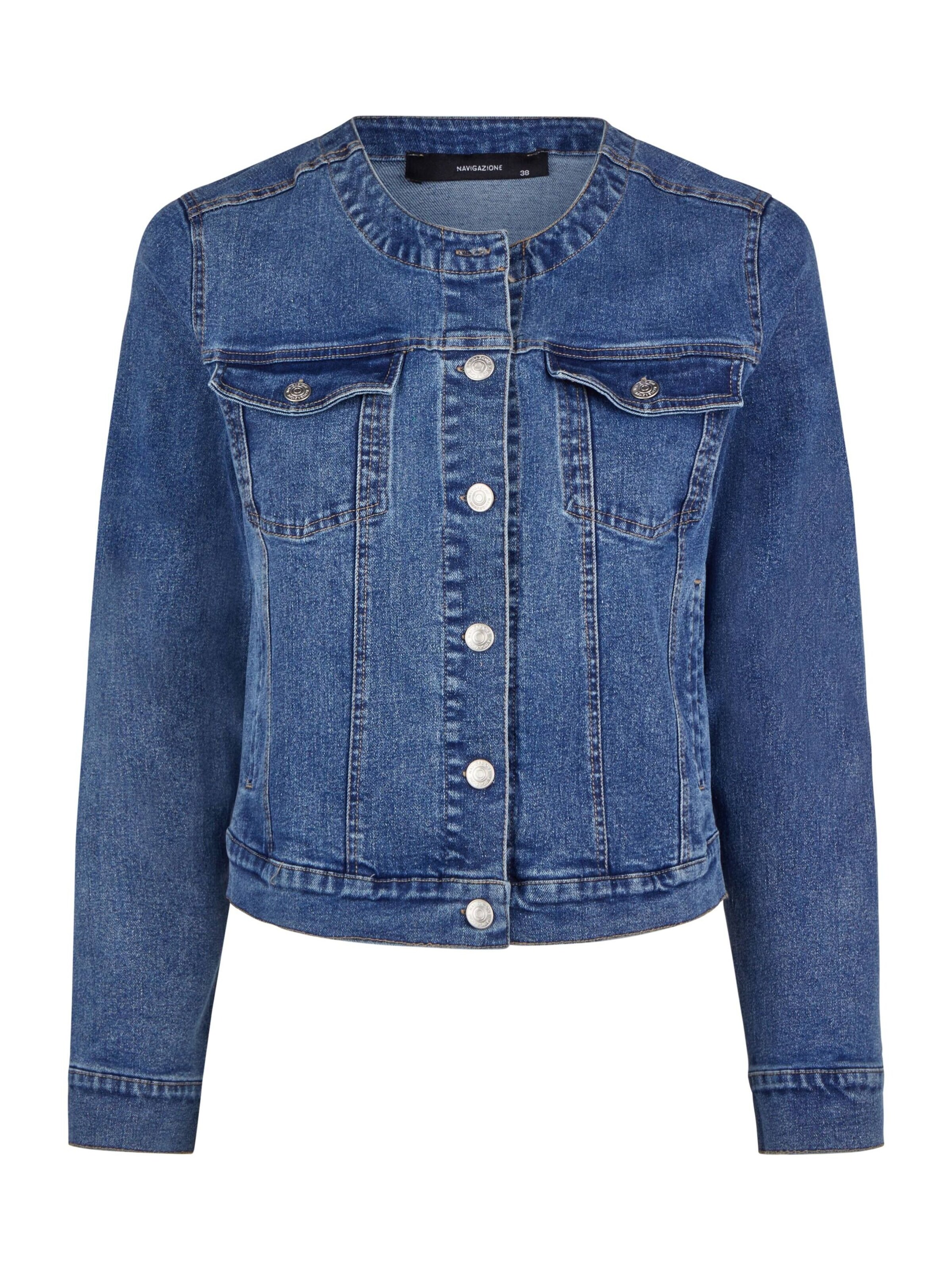 Navigazione Übergangsjacke in Blau: Vorderseite