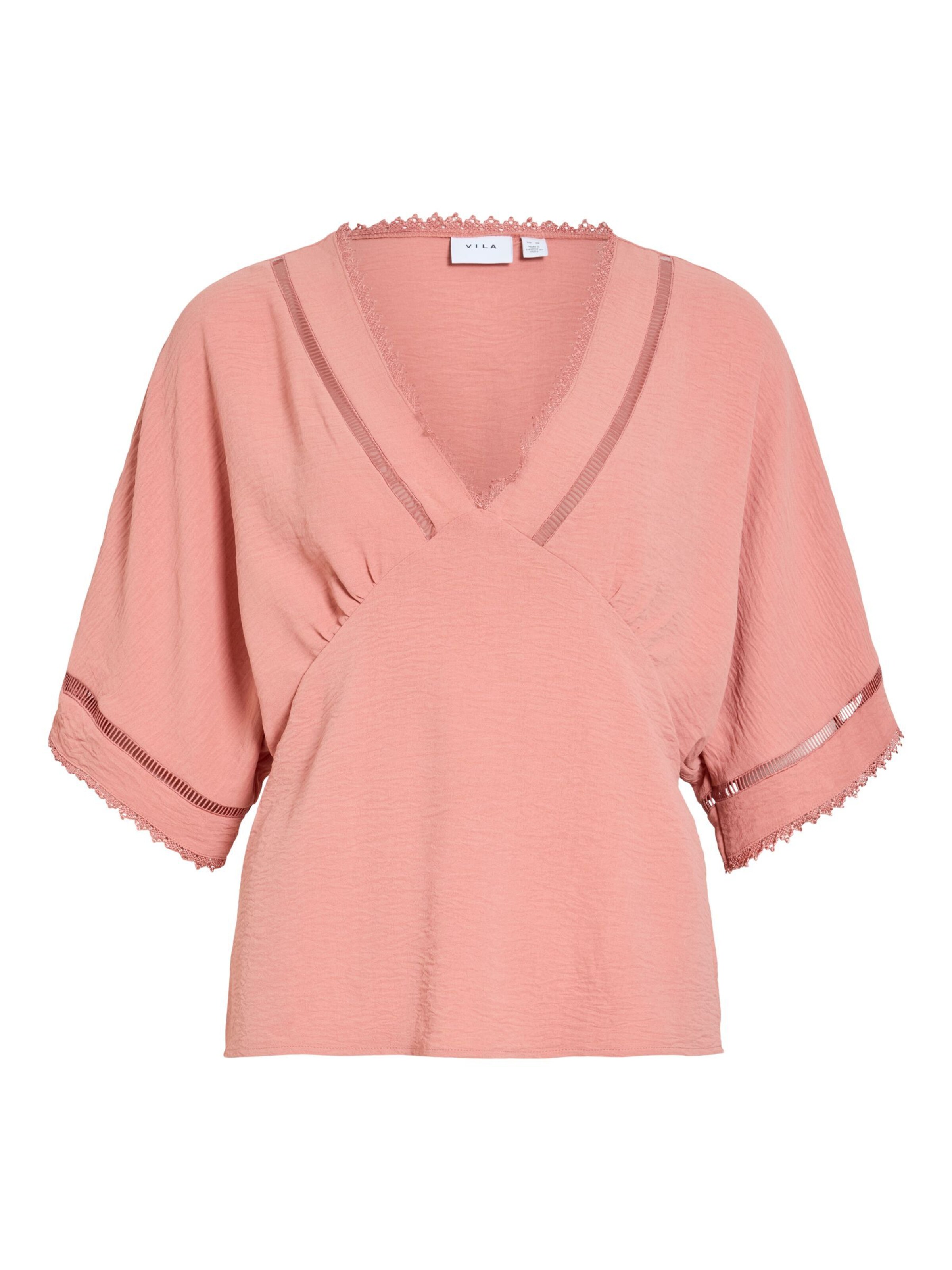 VILA Blouse 'VIRella' in Pink: front