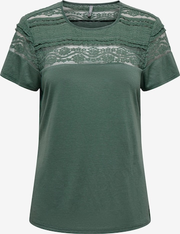 ONLY Shirt 'Sadia' in Groen: voorkant