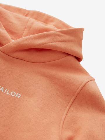 TOM TAILOR Sweatshirt in Orange