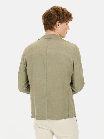 CAMEL ACTIVE Regular Fit Freizeitblazer mit 2-Knopf-Verschluss in Grün