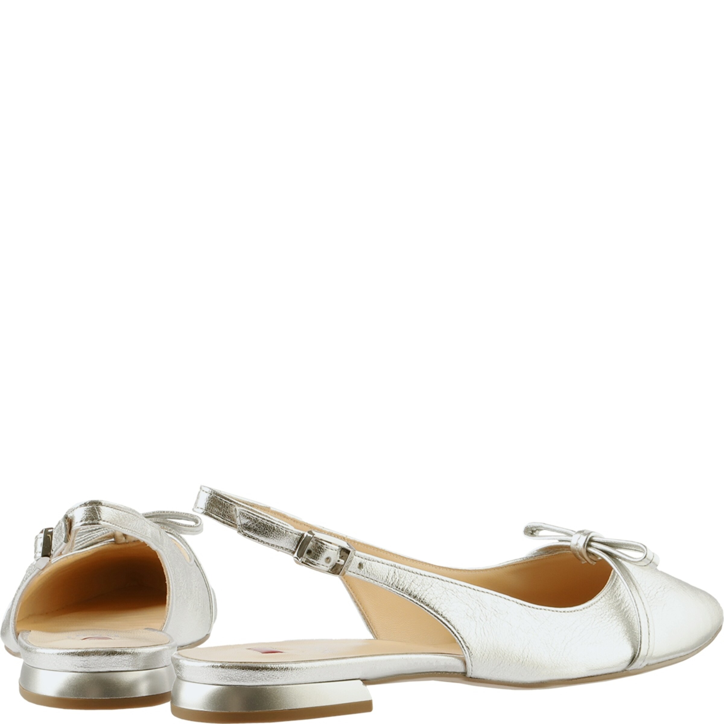 Högl Riemchenballerina 'Pretty' in Silber