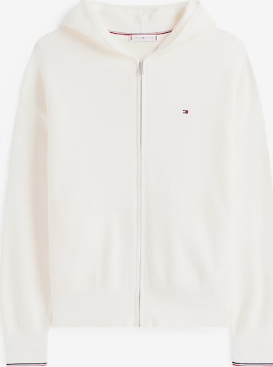 TOMMY HILFIGER Neuletakki värissä villanvalkoinen, Tuotenäkymä